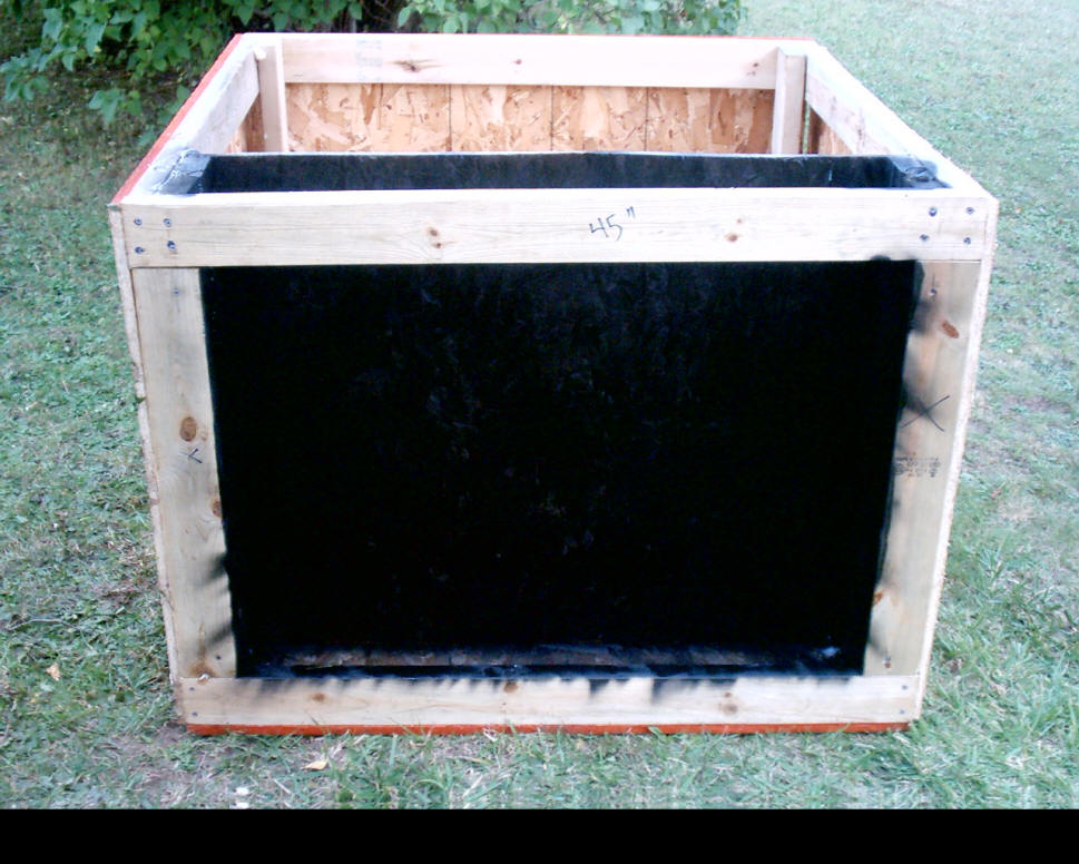 Solar Heated Horse Watering Tank